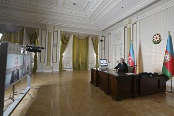 Prezident İlham Əliyev Baş prokuror Kamran Əliyevi videoformatda qəbul edib - YENİLƏNİB