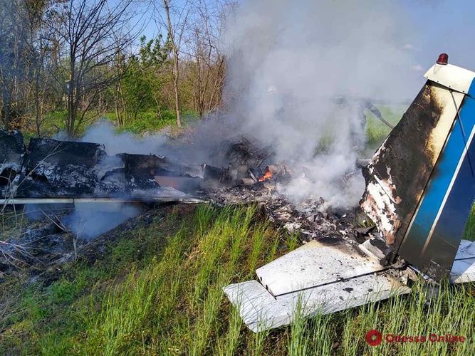 In Ukraine, two people died in the crash of a single-engine aircraft