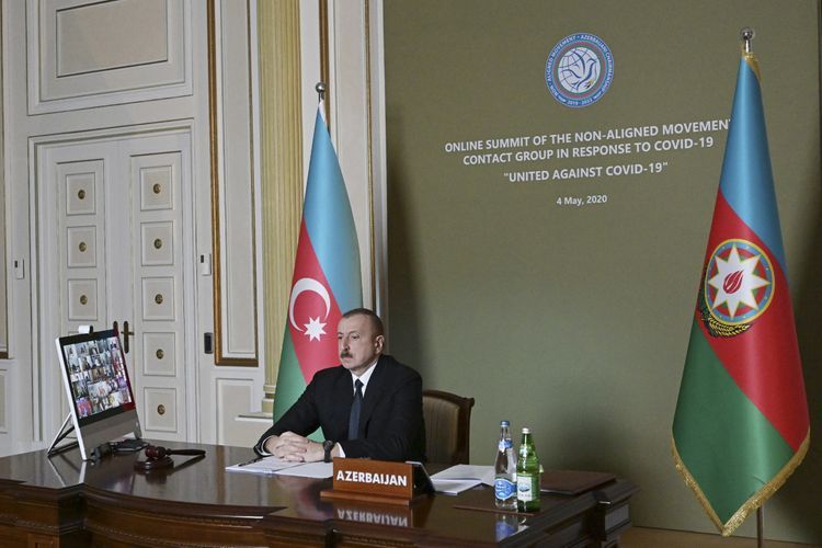 Azerbaijani President: During the pandemic, our priority is people’s health and their social protection