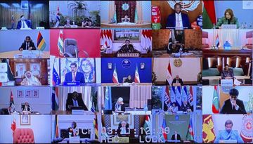 Prezident İlham Əliyevin təşəbbüsü ilə Qoşulmama Hərəkatının videokonfrans vasitəsilə Zirvə görüşü keçirilib - YENİLƏNİB-1