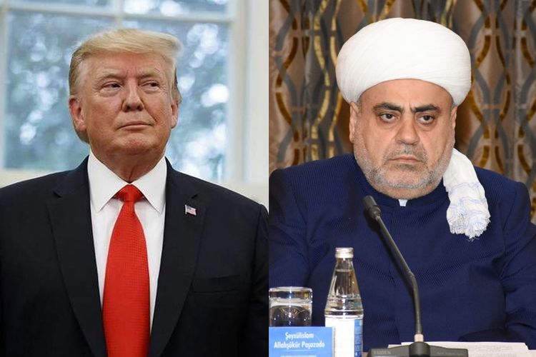 Allahşükür Paşazadə İrana qarşı sanksiyaların dayandırılması xahişi ilə Trampa məktub göndərib