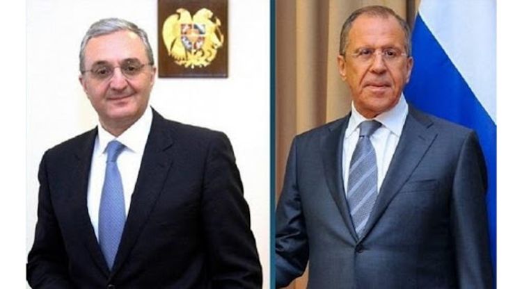 Rusiya və Ermənistan XİN başçıları arasında telefon danışığı olub