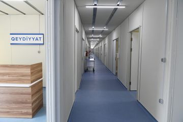 Bakıda modul tipli ilk xəstəxana kompleksi açılıb - FOTO - YENİLƏNİB