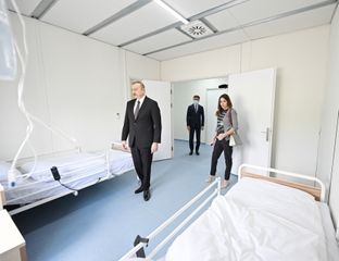 Bakıda modul tipli ilk xəstəxana kompleksi açılıb - FOTO - YENİLƏNİB