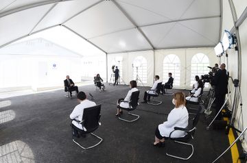 Bakıda modul tipli ilk xəstəxana kompleksi açılıb - FOTO - YENİLƏNİB