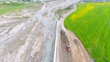Ağsuda 9 yaşayış məntəqəsinin avtomobil yolları yenidən qurulur