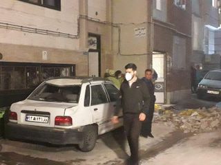 Explosion in a residential building in Tehran injures 11 people - PHOTO