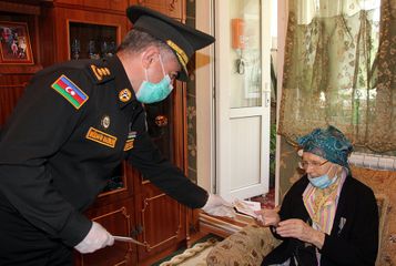 Böyük Vətən müharibəsi veteranları ziyarət olunub - FOTO - VİDEO