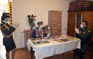 Böyük Vətən müharibəsi veteranları ziyarət olunub - FOTO - VİDEO