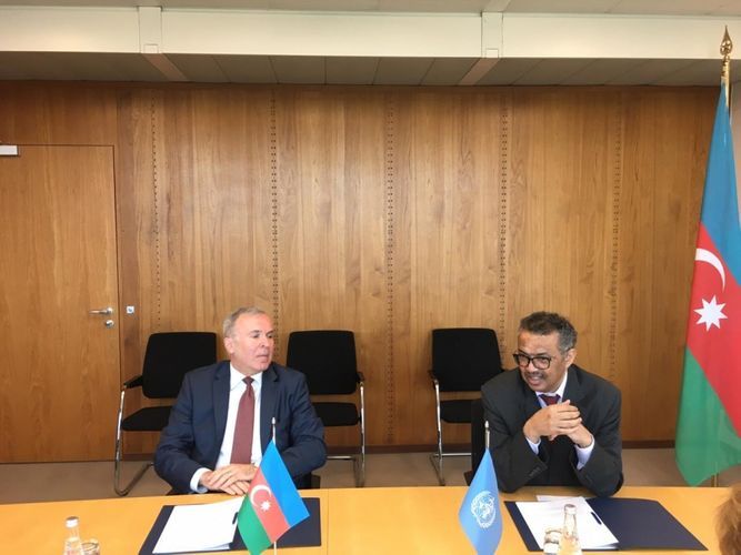 Donorship Agreement signed between Azerbaijan and World Health Organization
