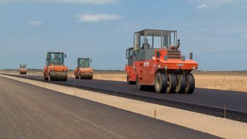 Yeni ödənişli avtomagistralın 90 km-ə yaxın hissəsinin tikintisi bitmək üzrədir