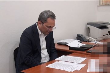 DTX nazir müavininin həbs görüntülərini yayıb - VİDEO