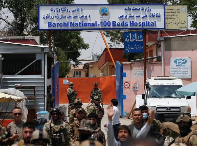 Newborns among 16 dead in Kabul hospital attack; 24 killed in funeral bombing