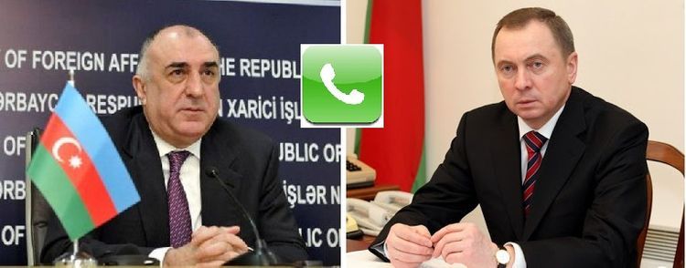 Azerbaijani FM holds phone conversation with FM of Belarus