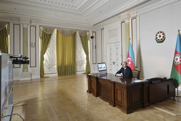 Prezident İlham Əliyev Kəlbəcərin yeni icra başçısını videoformatda qəbul edib - YENİLƏNİB