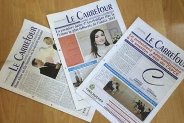 Azərbaycanın yeganə fransızdilli “Le Carrefour” qəzetinin 13 yaşı tamam olur