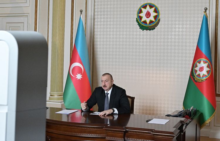 Состоялась видеоконференция между президентом Ильхамом Алиевым и руководителями компании CISCO - ОБНОВЛЕНО
