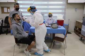 "Qarabağ" koronavirus testindən keçib - FOTOSESSİYA