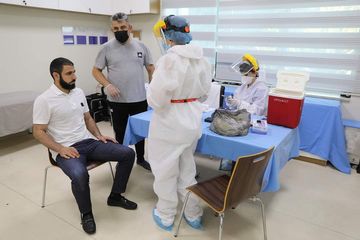 "Qarabağ" koronavirus testindən keçib - FOTOSESSİYA