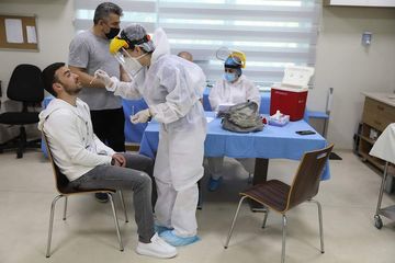 "Qarabağ" koronavirus testindən keçib - FOTOSESSİYA