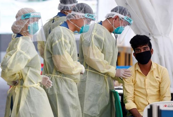 Singapore reports 465 new coronavirus cases, taking total to 27,356