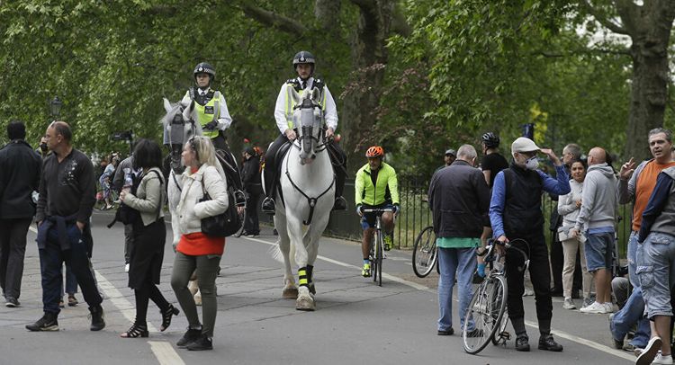  London police arrest 19 anti-lockdown protesters in Hyde Park