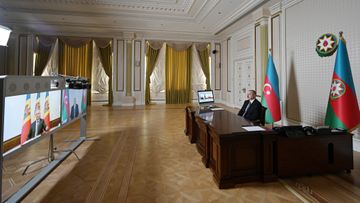 Azərbaycan və Moldova prezidentləri arasında videokonfrans formatında görüş keçirilib - YENİLƏNİB
