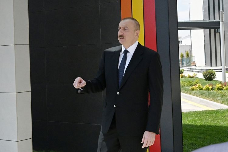 Azerbaijani President: "Armenia spends money on erecting monuments to the Nazis"