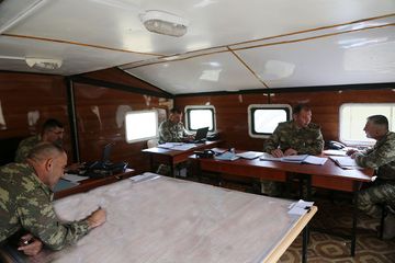 Azerbaijan's Defense Minister is in the frontline zone, in the exercises area - VIDEO