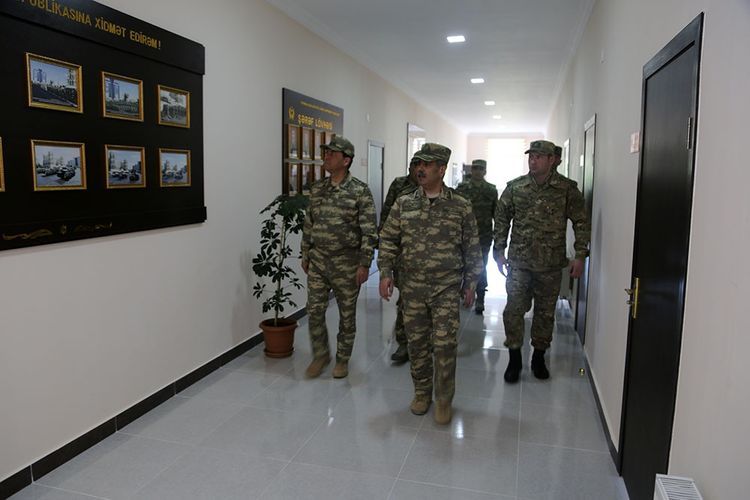 В прифронтовой зоне состоялось открытие новых воинских частей, проведен осмотр строящихся объектов - ФОТО