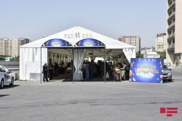 Bakının üç rayonunda Ramazan yarmarkası açılıb 