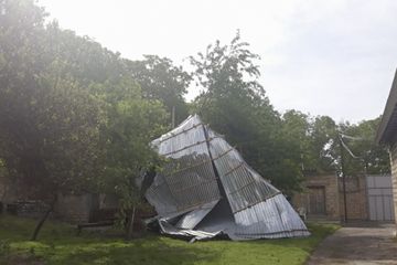 Güclü külək bəzi rayonlarda elektrik enerjisi təsərrüfatına ciddi ziyan vurub
