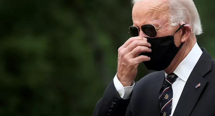 Joe Biden makes first public appearance since March