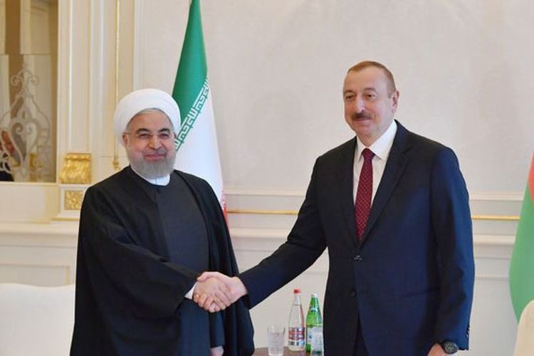Iranian President congratulates Ilham Aliyev on the occasion of Republic Day
