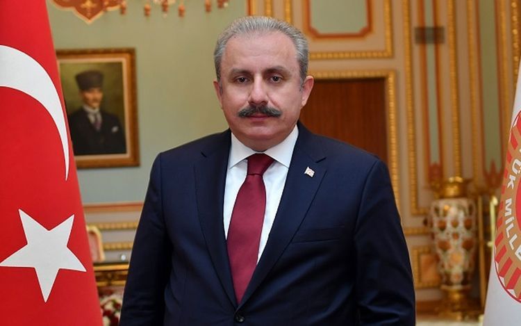 Speaker of the Turkish Grand National Assembly congratulates Azerbaijan