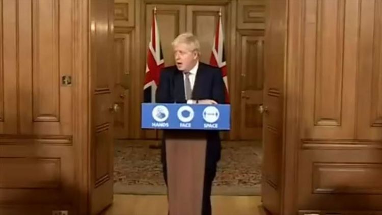 UK premier announces month-long national lockdown in England