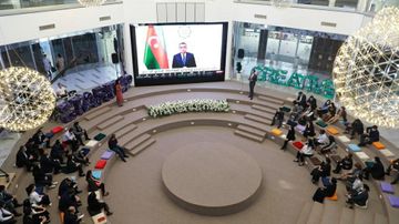 Nazir Ramin Quluzadə beynəlxalq tədbirdə Ermənistanın regionda innovasiyaların inkişafına mane olduğunu bildirib - FOTO