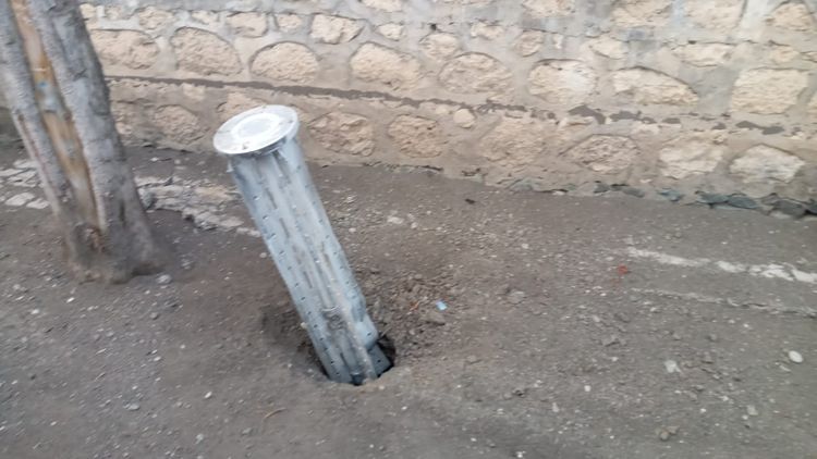 Обезврежены фосфорные снаряды и ракеты, выпущенные Арменией по районам Азербайджана - ФОТО