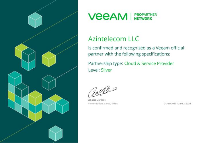 "AzInTelecom" "Veeam Software"in Gümüş Tərəfdaşı statusunu alıb