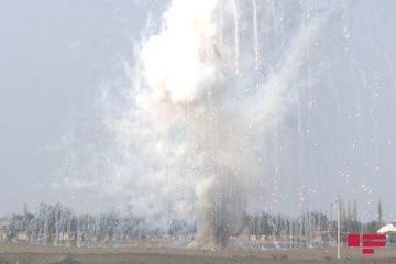  В селе Сахлабад Тертерского района обезврежен выпущенный армянами фосфорный снаряд - ФОТО - ОБНОВЛЕНО