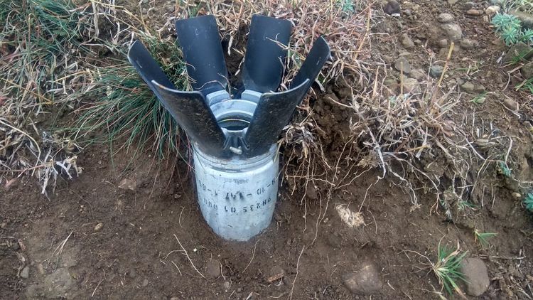 Unexploded projectiles, shelled by Armenian army at 10 Azerbaijani villages, neutralized