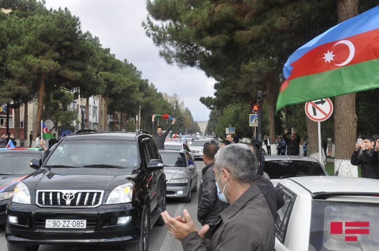 All of Azerbaijan welcomed the liberation of Shusha with great joy - VIDEO