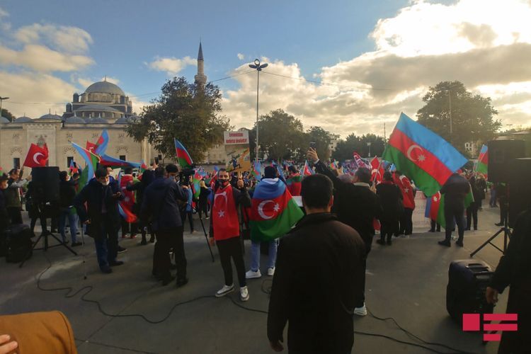 Rally on liberation of Shusha held in Istanbul - VIDEO