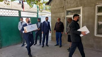 XİN Tərtər və Bərdə rayonlarında yerləşən 500 ailəyə humanitar yardım göstərib