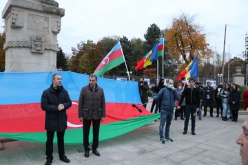 Dağlıq Qarabağ münaqişəsində Azərbaycanın tarixi qələbəsi Moldovada qeyd edilib - FOTO