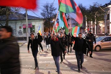 Dağlıq Qarabağ münaqişəsində Azərbaycanın tarixi qələbəsi Moldovada qeyd edilib - FOTO