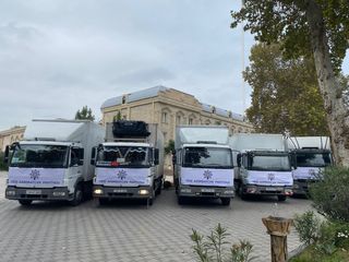 YAP tərəfindən Bərdəyə humanitar yardım çatdırılıb