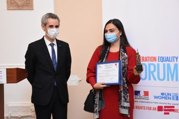 Fransa səfiri: “Qadınlar sülh quruculuğunda aktiv iştirak etməlidirlər”