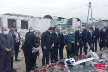 TBMM İnsan hüquqları komitəsi sədrinin başçılıq etdiyi nümayəndə heyəti Gəncədə olub - FOTO - YENİLƏNİB