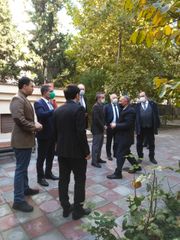 Fransalı deputatlar Bakıdakı erməni kilsəsində olublar - FOTO